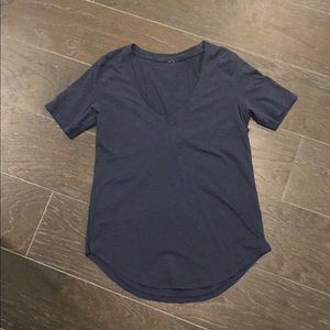 Lululemon Love Tee V - Heathered Navy Blue